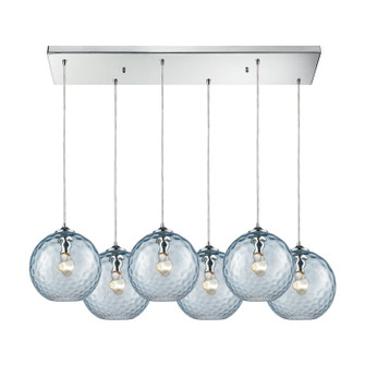 Watersphere Six Light Pendant in Polished Chrome (45|31380/6RC-AQ)