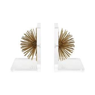 Glint Bookend - Set of 2 in Gold (45|351-10564/S2)