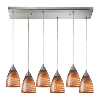 Arco Baleno Six Light Pendant in Satin Nickel (45|416-6RC-C)