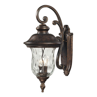 Lafayette Three Light Outdoor Wall Sconce in Regal Bronze (45|45022/3)