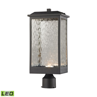 Newcastle LED Outdoor Post Mount in Textured Matte Black (45|45204/LED)