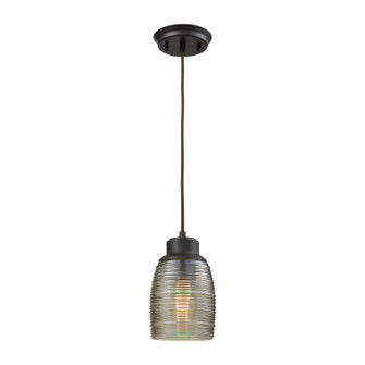 Muncie One Light Mini Pendant in Oil Rubbed Bronze (45|46216/1)