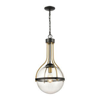 Vispon One Light Pendant in Matte Black (45|46414/1)