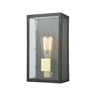 McKenzie One Light Outdoor Wall Sconce in Blackened Bronze (45|47120/1)