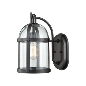 Hunley One Light Wall Sconce in Oil Rubbed Bronze (45|47510/1)