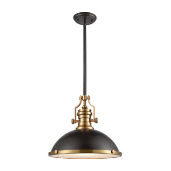 Chadwick One Light Pendant in Matte Black (45|66618-1)