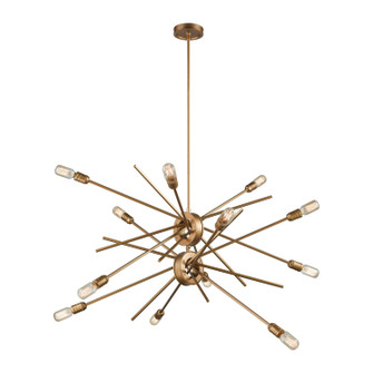 Xenia 12 Light Chandelier in Matte Gold (45|66975/12)