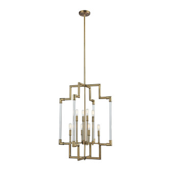 Brandon Eight Light Pendant in Classic Brass (45|69206/8) Brandon Eight Light Pendant in Classic Brass (45|69206/8)
