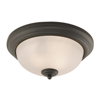 Huntington Two Light Flush Mount in Oil Rubbed Bronze (45|7053FM/10)