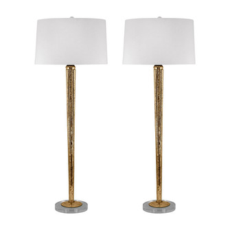 Mercury Glass Two Light Buffet Lamp - Set of 2 in Gold Mercury (45|711/S2)