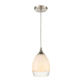 Cirrus One Light Mini Pendant in Satin Nickel (45|85214/1)