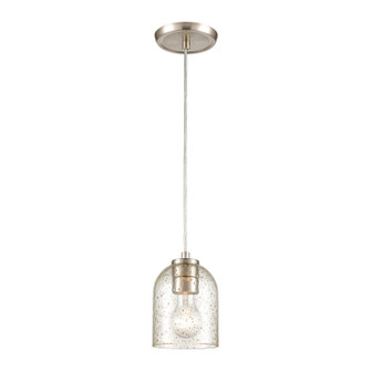 Sprinkle One Light Mini Pendant in Satin Nickel (45|85395/1)