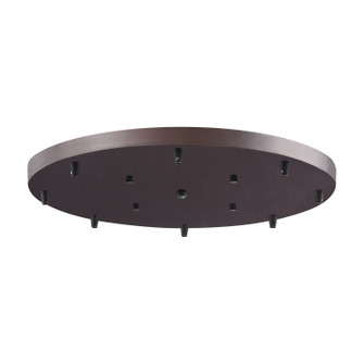 Pendant Options Eight Light Pan in Deep Rust (45|8R-OB)