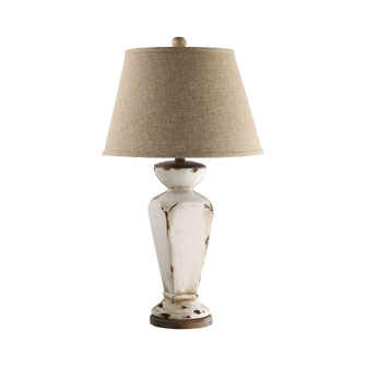 Cadence One Light Table Lamp in Antique Cream (45|90032)