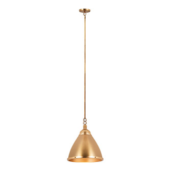 Katelyn One Light Pendant in Satin Brass (45|96033/1)