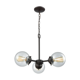 Beckett Three Light Chandelier in Oil Rubbed Bronze (45|CN129321)