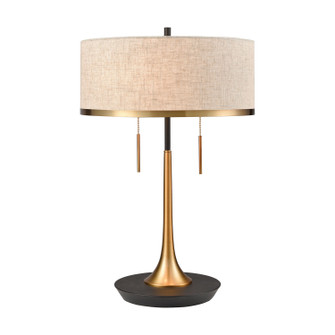 Magnifica Two Light Table Lamp in Brass (45|D4067)