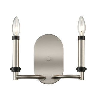 Sunsphere Two Light Wall Sconce in Satin Nickel (45|D4339) Sunsphere Two Light Wall Sconce in Satin Nickel (45|D4339)