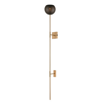 Scarab One Light Wall Sconce in Satin Brass (45|D4652)
