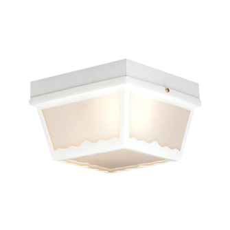 OutdoorEssentials Two Light Flush Mount in White (45|SL7598)