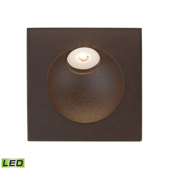 Zone LED Step Light in Matte Brown (45|WSL6210-10-45)