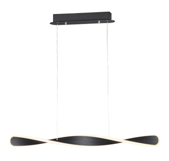 Pirouette LED Pendant in Black (86|E24155-BK)