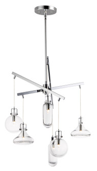 Kem Six Light Pendant in Polished Chrome (86|E24306-18PC)