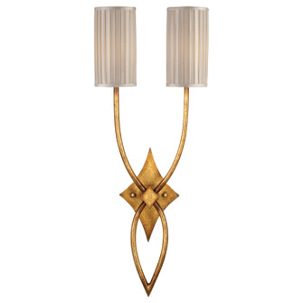 Allegretto Two Light Wall Sconce in Gold (48|418850ST)