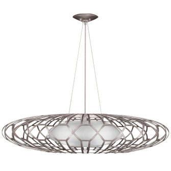 Allegretto Three Light Pendant in Silver Leaf (48|798540-SF4)