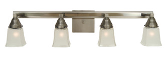 Mercer Four Light Wall Sconce in Satin Pewter with Polished Nickel (8|4774 SP/PN)