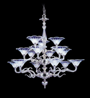 Geneva 15 Light Foyer Chandelier in Polished Silver (8|8623 PS)