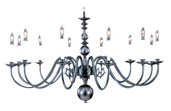 Jamestown 12 Light Foyer Chandelier in Satin Pewter (8|9142 SP)