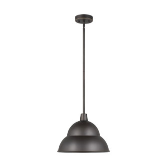 Barn Light One Light Outdoor Pendant in Antique Bronze (454|6236701-71)