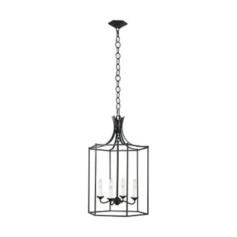 Bantry House Four Light Pendant in Smith Steel (454|AC1014SMS)