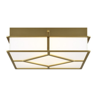 Transom Three Light Flush Mount in Burnished Brass (454|AF1063BBS)