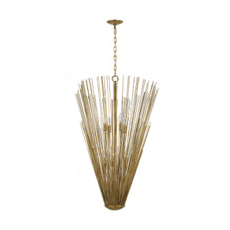 Helios Eight Light Pendant in Antique Gild (454|AP1158ADB)