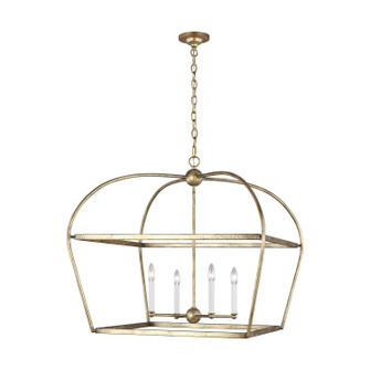 Stonington Four Light Lantern in Antique Gild (454|CC1114ADB)