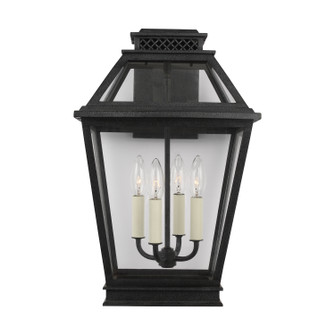 Falmouth Four Light Outdoor Wall Lantern in Dark Weathered Zinc (454|CO1034DWZ)