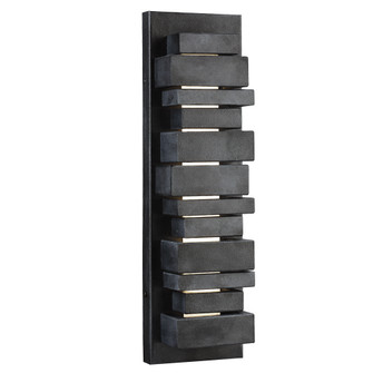 Ledgend LED Outdoor Wall Sconce in Dark Weathered Zinc (454|OL11201DWZ)