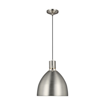 Brynne LED Pendant in Satin Nickel (454|P1443SN-L1)