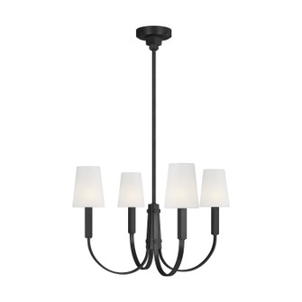 Logan Four Light Chandelier in Aged Iron (454|TC1084AI)