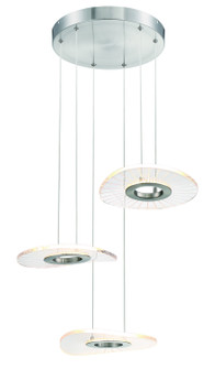 Light Ray LED Pendant in Brushed Nickel (42|P1783-084-L)