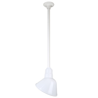 Warehouse One Light Pendant in White (381|H-QSN18110-SA-93/QSN24``ST3-93/QSNHDSMC-93)