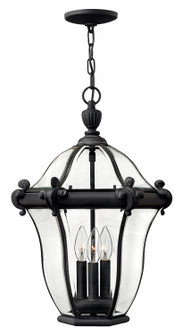 San Clemente LED Hanging Lantern in Museum Black (13|2442MB)