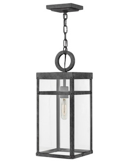 Porter LED Hanging Lantern in Aged Zinc (13|2802DZ-LL)