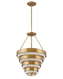 Echelon LED Chandelier in Heritage Brass (13|30184HB)