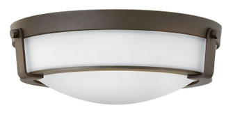 Hathaway LED Flush Mount in Olde Bronze (13|3225OB-WH)