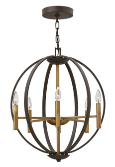 Euclid LED Foyer Pendant in Spanish Bronze (13|3466SB)