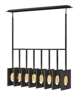 Ludlow LED Linear Chandelier in Brushed Graphite (13|41315BGR)