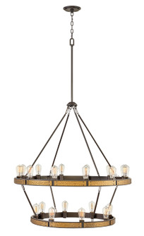 Everett LED Chandelier in Bronze (13|4399BZ)